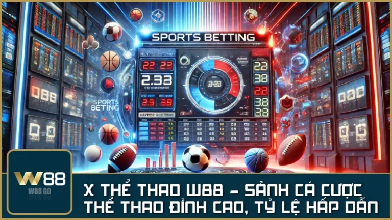 X Thể Thao W88 – Sảnh cá cược thể thao hấp dẫn, kèo cược đa dạng