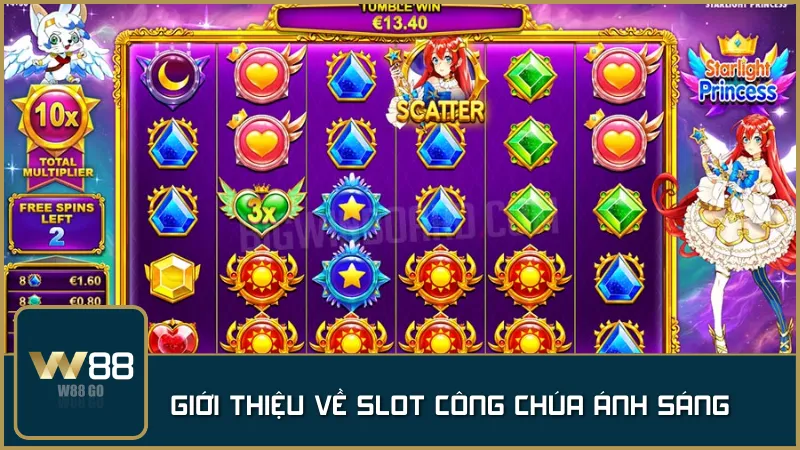Slot anime Nhật Bản với nàng công chúa phép thuật mang đến trải nghiệm vừa dễ thương vừa hồi hộp.