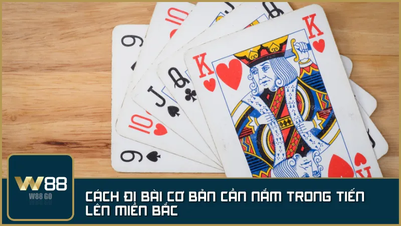 Thứ tự mạnh yếu các chất trong Tiến Lên Miền Bắc: Cơ > Rô > Chuồn > Bích